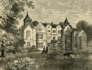 Holland House, vanuit het noorden, ca. 1876