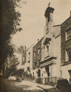 Holly Place, een rustige zijweg aan de kant van Hampstead Hill, ca. 1935 door Unbekannt