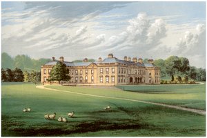 Holme Lacy, Herefordshire, huis van Baronet Stanhope, ca. 1880 door Unbekannt