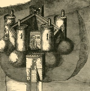 Holt Castle, in 1610