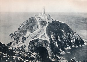 Holyhead - De South Stack, vuurtoren, 1895 door Unbekannt