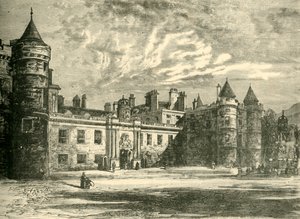Holyrood Palace, Edinburgh door Unbekannt