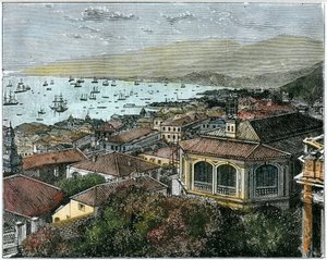 Hong Kong, ca. 1880 door Unbekannt