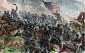 Slag van Hooker, Amerikaanse Burgeroorlog, 26 november 1863 door Unbekannt