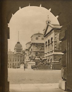 Horse Guards Parade Ingelijst in de Boog van Treasury Passage