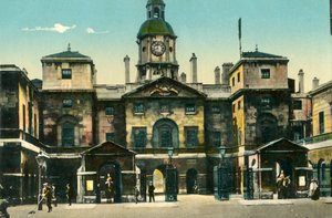Horse Guards, Whitehall, Londen, ca. 1910