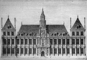 Hotel de Ville, Reims, Frankrijk, 1882-1884