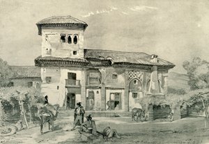 Huis van Sanchez, c1830, 1907 door Unbekannt