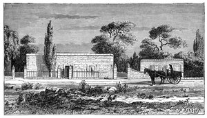 Huis van een rijke Boer, Zuid-Afrika, ca. 1890 door Unbekannt