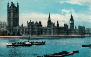 Houses of Westminster, Londen, 1907