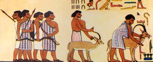 Hoe een Oude Egyptenaar de Komst van de Israëlieten naar Egypte Schilderde