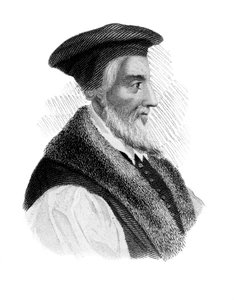 Hugh Latimer, protestantse martelaar, ca. 1850