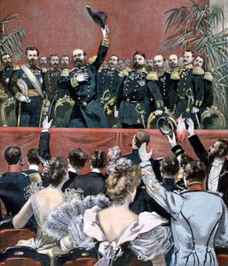 Hoera! Voor de Fransen!, 1893 door Unbekannt