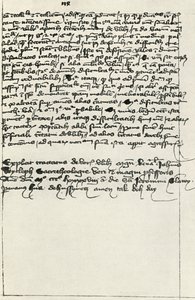 Hus transcript van Wycliffes verhandeling, begin 15e eeuw, 1947 door Unbekannt
