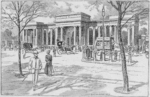 Hyde Park Corner, Londen door Unbekannt