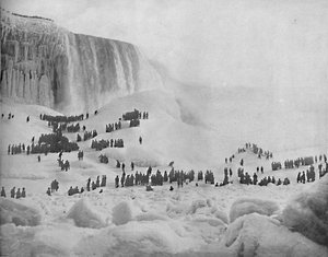 Ijsberg, Niagara, c1897 door Unbekannt