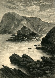 Ilfracombe - Uitzicht vanaf de Rotsen aan de Basis van de Capstone, 1898