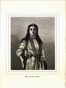 Illustratie uit het boek Brogede rejsebilleder van Jerichau-Baumann, Elisabeth en uitgegeven door Forlagsbureauet (Kopenhagen, 1881)