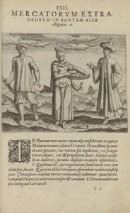 Illustratie uit het boek India Orientalis van onbekende auteur en uitgegeven door Excudebat Matthaeus Beckerus door Unbekannt