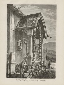Illustratie uit het boek Nordiska taflor van onbekende auteur en uitgegeven door Albert Bonnier door Unbekannt