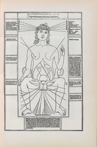 Illustratie uit Fasciculo di medicina door Johannes de Ketham, 1493
