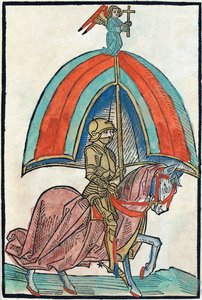 Illustratie uit Richentals geïllustreerde kroniek, 1480s door Unbekannt