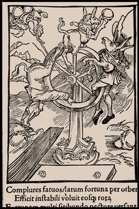 Illustratie voor het boek Ship of Fools door Sebastian Brant
