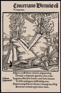 Illustratie bij het boek Narrenschip door Sebastian Brant, 1497 door Unbekannt