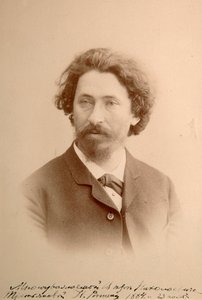 Ilya Repin, Russische kunstenaar, 1884 door Unbekannt
