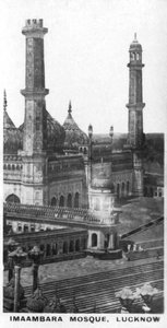 Imaambara Moskee, Lucknow, India door Unbekannt