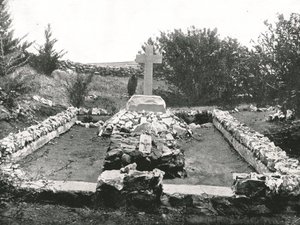 Imbabani, de plek waar de prins keizerlijk viel, 1895 door Unbekannt