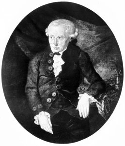 Immanuel Kant, Duitse filosoof, eind 18e eeuw