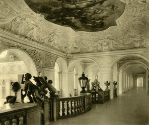 Keizerlijke trap, St. Florian Klooster, Sankt Florian, Opper-Oostenrijk, ca. 1935 door Unbekannt