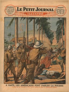 In Haïti laten de Amerikanen buskruit spreken, 1929 door Unbekannt