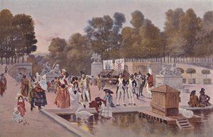In de Tuin van de Tuilerieën, 1896