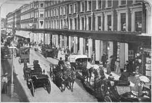 In Westbourne Grove, Notting Hill, Londen door Unbekannt
