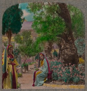In de Tuin van Getsemane, ca. 1900 door Unbekannt