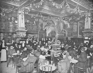 In de brasserie, Hotel de l