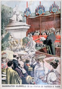 Inhuldiging van het standbeeld van Louis Pasteur, Parijs, 1904 door Unbekannt
