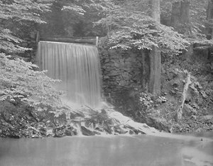 Independence Falls, aan Darby Creek, nabij Philadelphia, c1897