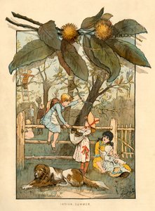 Indian Summer, 1883 door Unbekannt