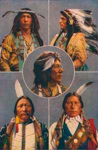 Indiase typen van Noord-Amerika, 1909 door Unbekannt