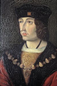 Portret van Karel VIII door Unbekannt