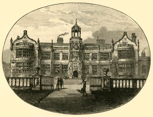 Ingestre Hall Het Oude Gebouw, 1898 door Unbekannt