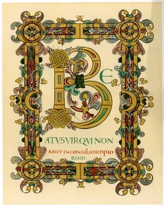 Initiaal letter B, 1012-1023 door Unbekannt