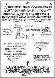 Inscripties uit de Catacomben, Rome