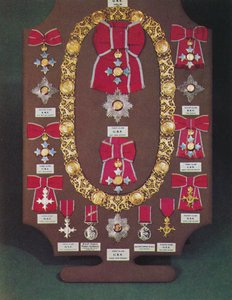 Insignes van de Orde van het Britse Rijk, 1953 door Unbekannt