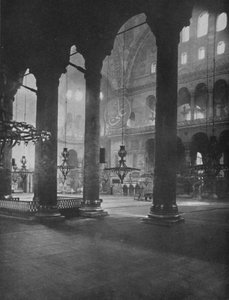 Interieur van Santa Sophia, 1913
