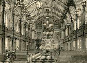 Interieur van de St. Andrews kerk