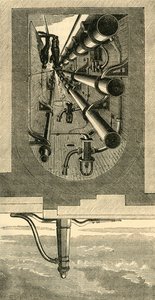 Interieur van Metro, Holborn Viaduct, ca. 1876 door Unbekannt
